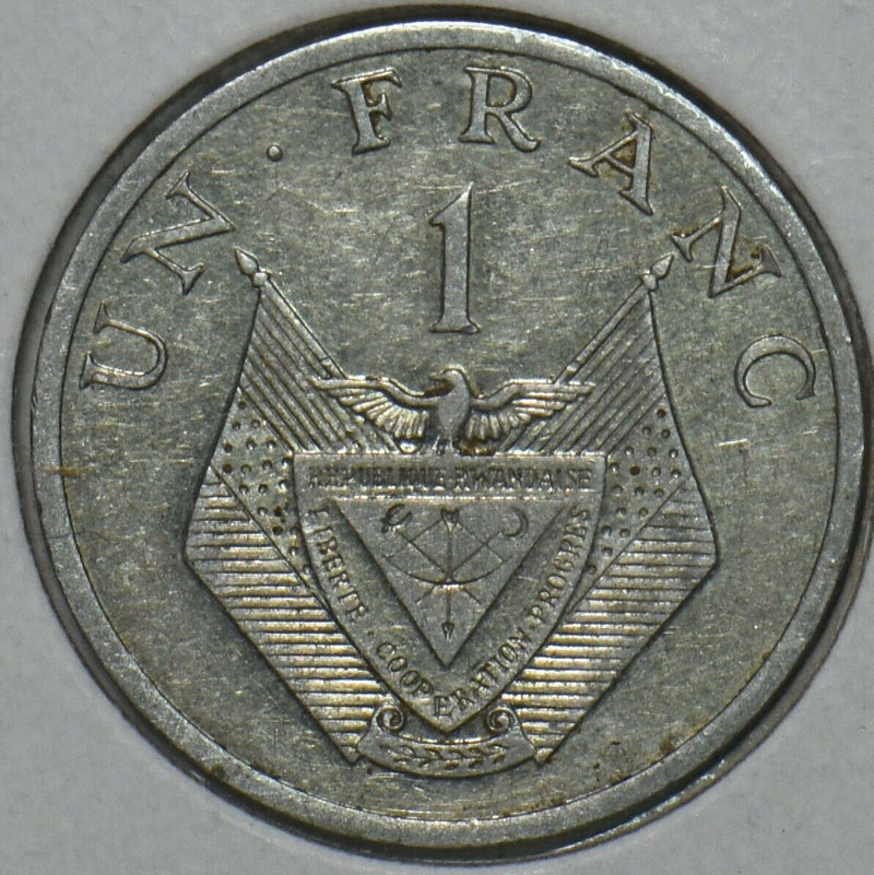 Rwanda 1985 Franc 152062 combine shipping