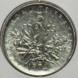 France 1974 5 Francs 151835 combine shipping