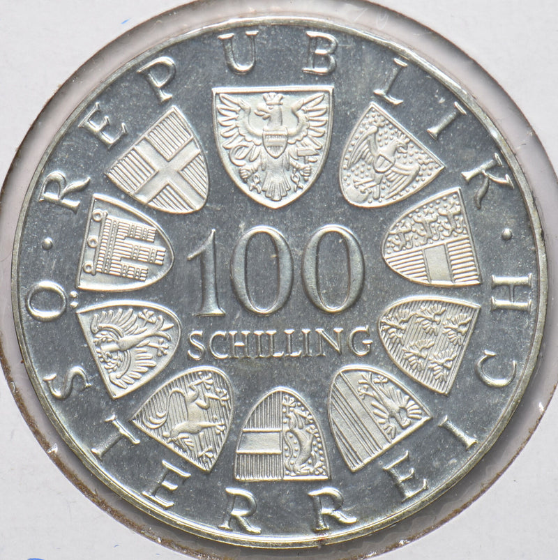 Austria 1979 KM 2944 100 Schilling PF 293897 combine shipping