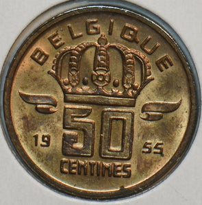 Belgium 1955 50 Centimes 195992 combine shipping