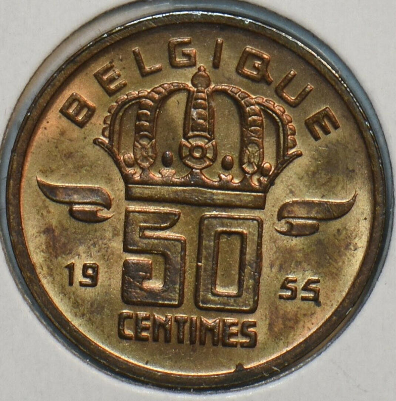 Belgium 1955 50 Centimes 195992 combine shipping
