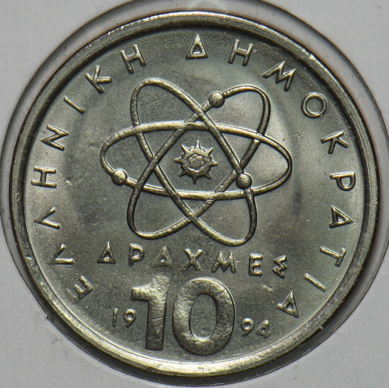 Greece 1994 10 Drachma 151719 combine shipping
