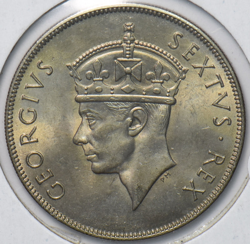 East Africa 1952 Shilling Lion animal 293863 combine shipping