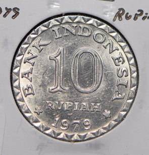 Indonesia 1979 10 Rupiah  901341 combine shipping
