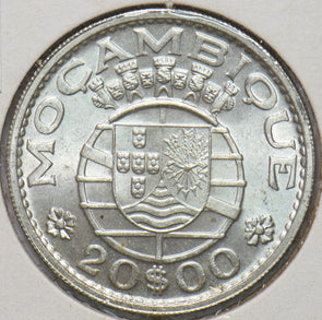 Mozambique 1960 Portugal 20 Escudos BU 293944 combine shipping