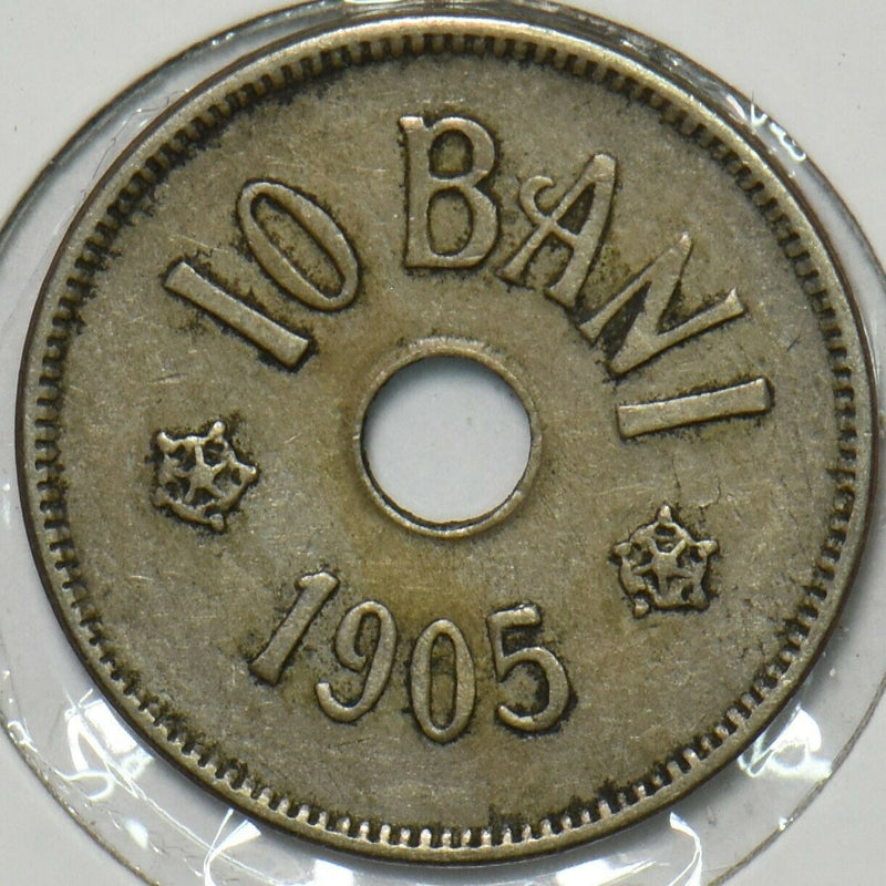 Romania 1905 10 Bani 195937 combine shipping