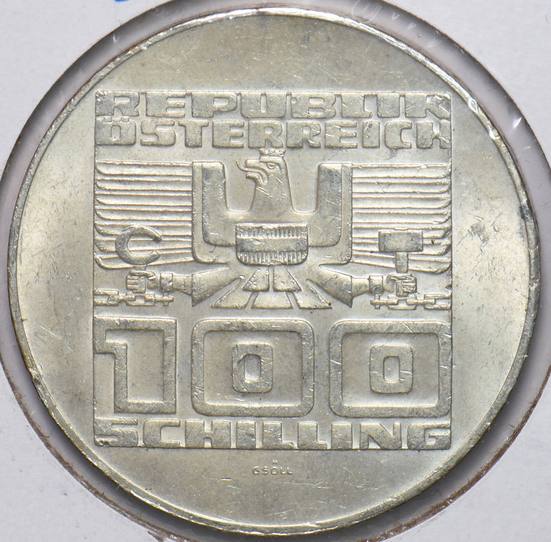 Austria 1977 KM 2935 100 Schilling UNC 293904 combine shipping