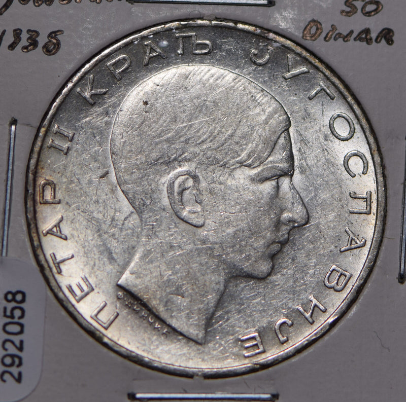 Yugoslavia 1938 50 Dinara  292058 combine shipping