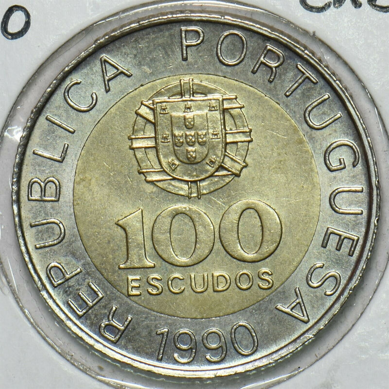 Portugal 1990 100 Escudos BU 196688 combine shipping