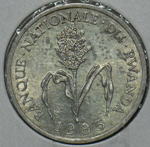 Rwanda 1985 Franc 195954 combine shipping