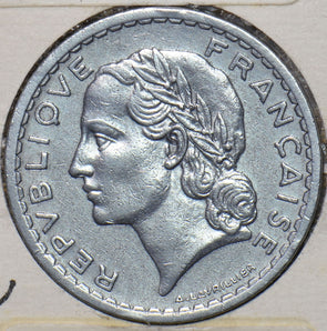 France 1949 B 5 Francs 151517 combine shipping