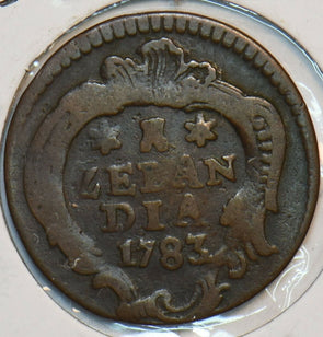 Netherlands 1783 Duit Zeeland 296895 combine shipping