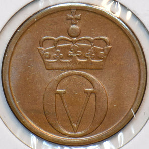 Norway 1963 2 Ore Moor Hen animal 151529 combine shipping