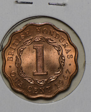 British Honduras 1967 1 Cent  290660 combine shipping