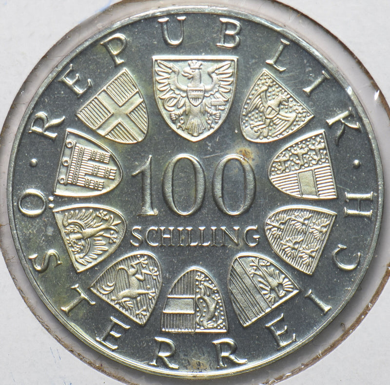 Austria 1976 KM 2930 100 Schilling PF 293887 combine shipping