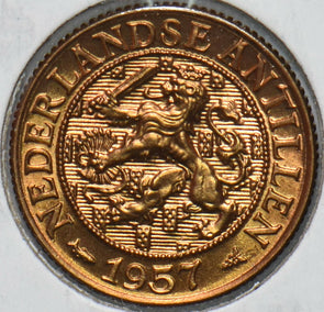 Netherlands Antilles 1959 Cent Lion animal 192294 combine shipping