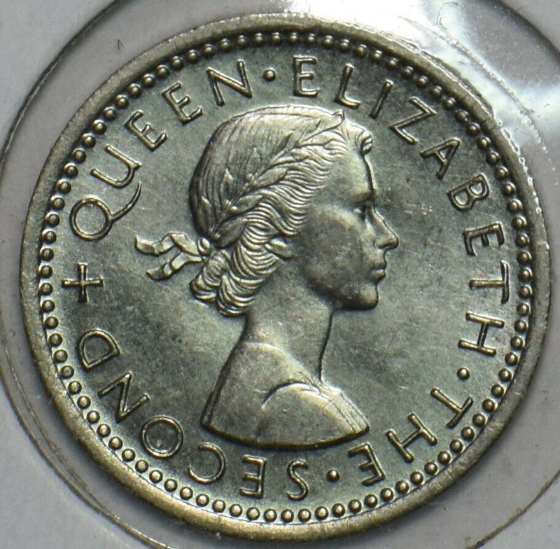 New Zealand 1965 3 Pence 152366 combine shipping