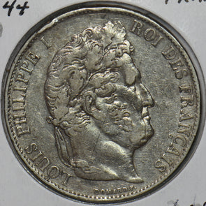 France 1844 A 5 Francs 491061 combine shipping