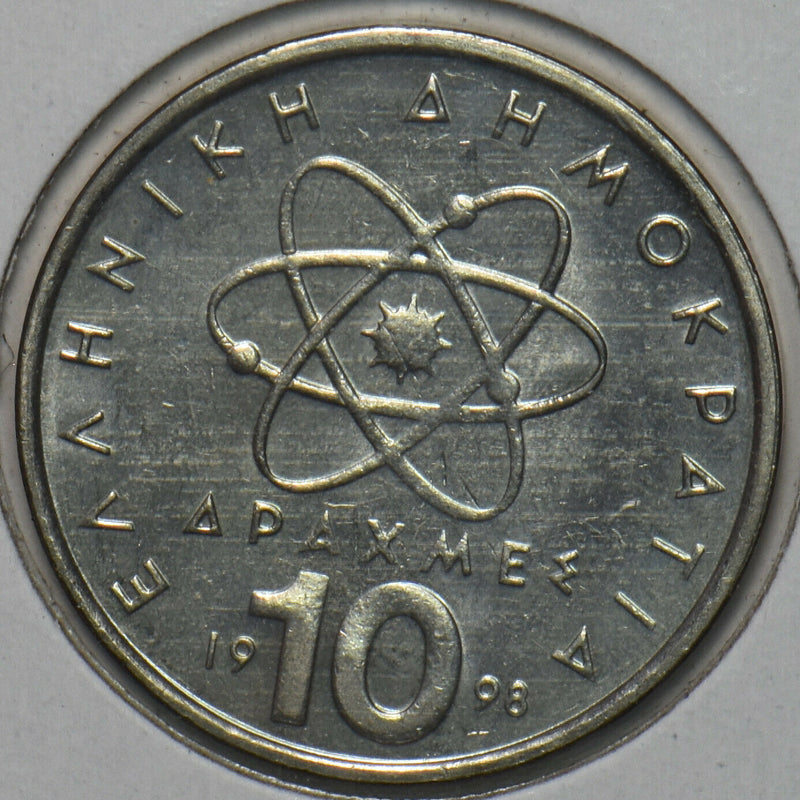Greece 1998 10 Drachma 151733 combine shipping