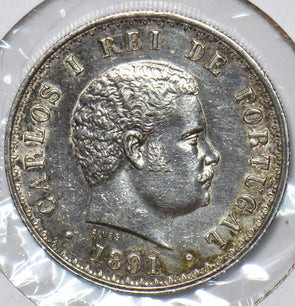 Portugal 1891 500 Reis 296375 combine shipping