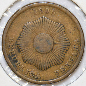 Peru 1895 2 Centavos 196618 combine shipping
