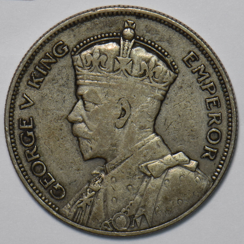 New Zealand 1934 1/2 Crown 151771 combine shipping