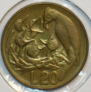 San Marino 1975 20 Lire Bird animal 195987 combine shipping