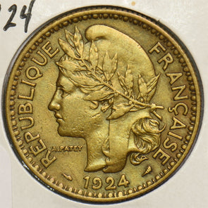 France 1924 2 Francs Cameroon 299183 combine shipping