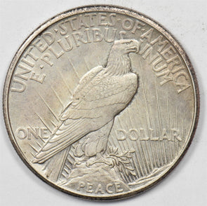 US 1921 Silver Peace Dollar Silver Peace Dollar High Relief-CH AU U0979 combine