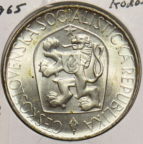 Czechoslovakia 1965 10 Korun 299208 combine shipping
