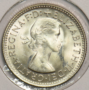 Australia 1960 Shilling Merino ram 299144 combine shipping