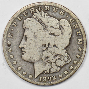 US 1892 -S Silver Morgan Dollar Silver Morgan Dollar U0975 combine shipping