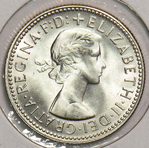 Australia 1963 Shilling Merino ram 299148 combine shipping