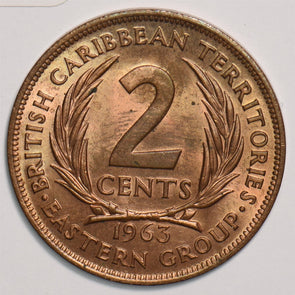 British Caribbean Territories 1963 2 Cents 299212 combine shipping