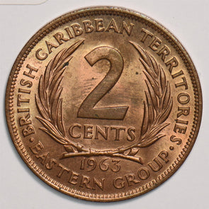 British Caribbean Territories 1963 2 Cents 299212 combine shipping
