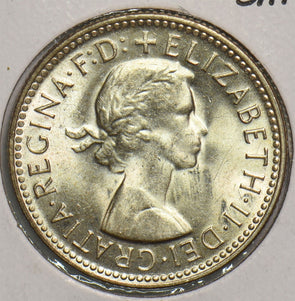 Australia 1961 Shilling Merino ram 299146 combine shipping