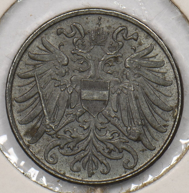 Austria 1918 2 Heller 199723 combine shipping