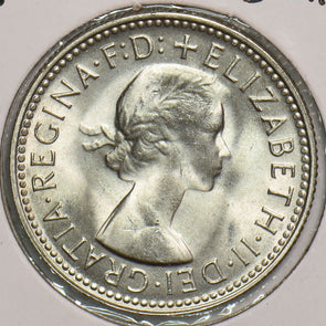 Australia 1963 Shilling Merino ram 299153 combine shipping