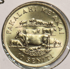 Tonga 1975 10 Seniti Cow 199471 combine shipping