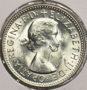 Australia 1963 Shilling Merino ram 299149 combine shipping