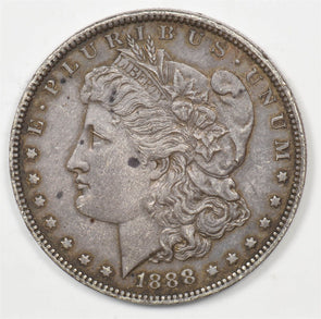 US 1888 -O Better Date Silver Morgan Dollar Silver Morgan Dollar XF AU U0897 co
