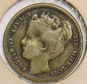 Curacao 1900 1/4 Gulden Netherlands 199508 combine shipping