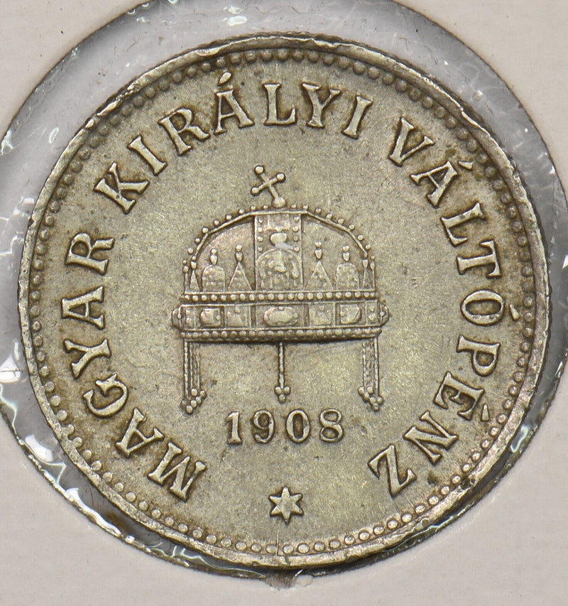 Hungary 1908 10 Filler 199757 combine shipping