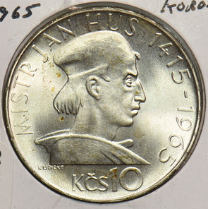 Czechoslovakia 1965 10 Korun 299208 combine shipping