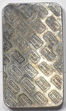 Silver Art Bar ASW 50g Credit Suisse BU0974 combine shipping