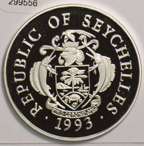 Seychelles 1993 25 Rupees Fish 299556 combine shipping
