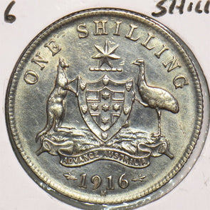 Australia 1916 M Shilling 299217 combine shipping