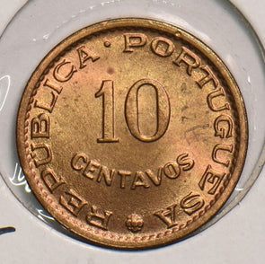 Portugal 1962 10 Centavos CH BU 299482 combine shipping