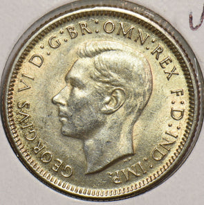 Australia 1944 Shilling UNC Merino ram 299189 combine shipping