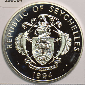 Seychelles 1994 25 Rupees Butterfly 299594 combine shipping